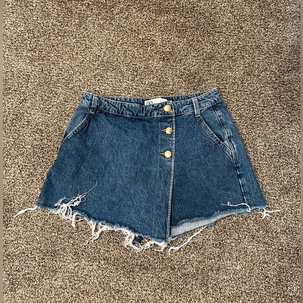 Zara Denim Skort